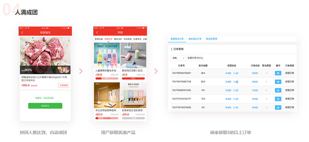 拼團軟件開發